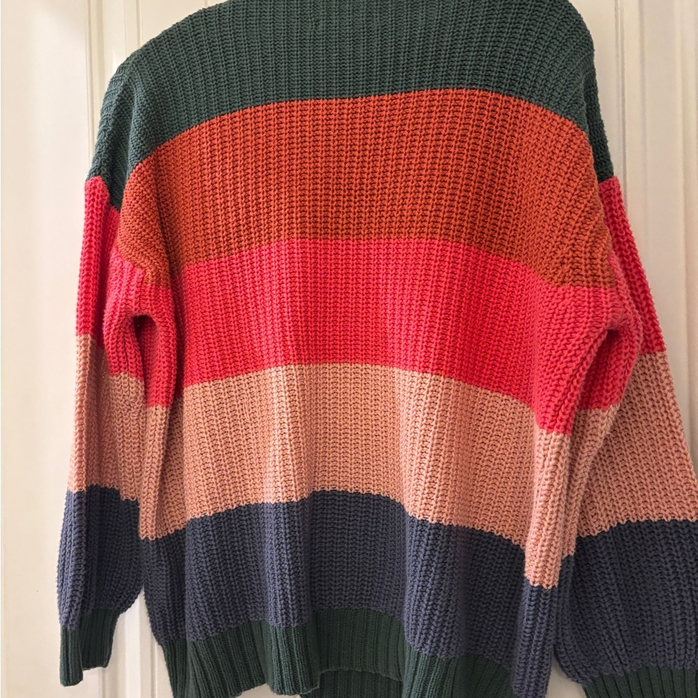 American Eagle Outfitters Multicolor Turtleneck Sweater XS/S - Picture 2 of 5